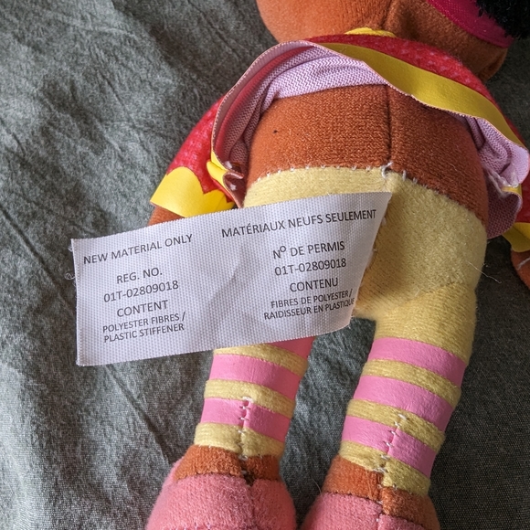 PBS Daniel Tigers Neighborhood Miss Elaina Plush Toy 9" Stuffed Doll Fred Rogers - Picture 9 of 11